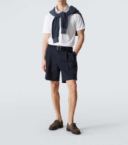 Brioni Polo in piqué di cotone - Brioni - Modalova