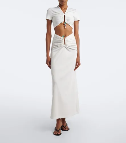 Gathered maxi skirt - Christopher Esber - Modalova