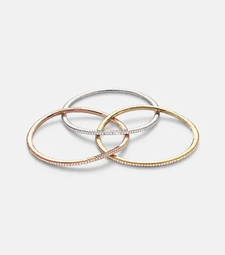 Stretchy 18kt gold bracelet with diamonds - Bucherer Fine Jewellery - Modalova