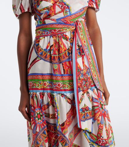 Abito lungo Carretto in cotone - Dolce&Gabbana - Modalova
