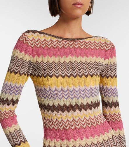 Abito lungo Pedro in lamé chevron - Faithfull - Modalova