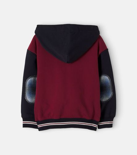 X Maison Kitsuné sudadera con capucha de algodón - Bonpoint - Modalova