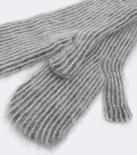 Moffole in maglia di misto mohair e lana - Brunello Cucinelli - Modalova