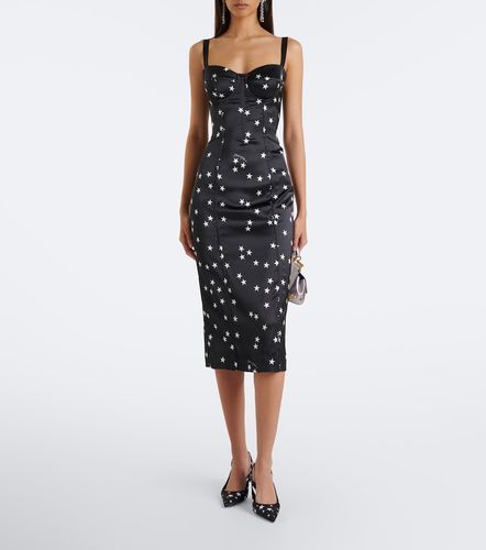 Bustier-Kleid aus Satin - Dolce&Gabbana - Modalova