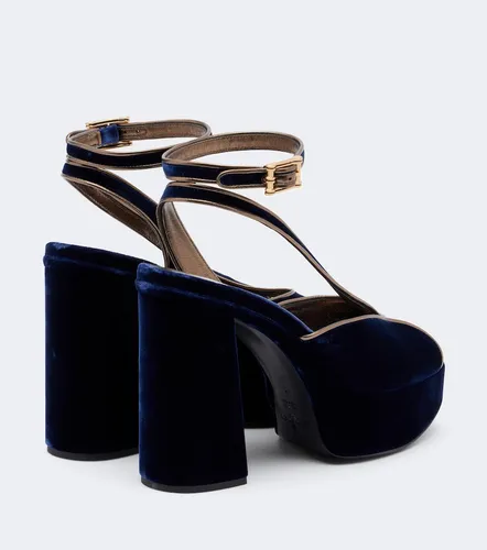 Etro Velvet platform sandals - Etro - Modalova
