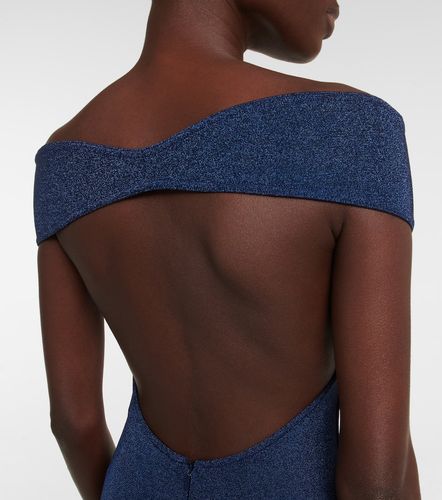 Off-shoulder wool-blend LurexÂ® gown - Alaia - Modalova