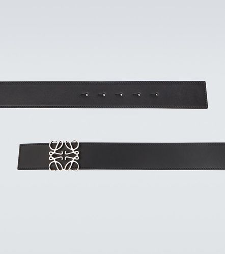 Anagram reversible leather belt - Loewe - Modalova