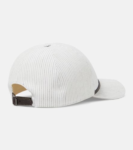 Cappello da baseball in lino e cotone - Brunello Cucinelli - Modalova