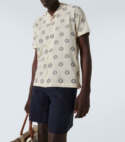 Camicia bowling Marne in misto cotone - Orlebar Brown - Modalova