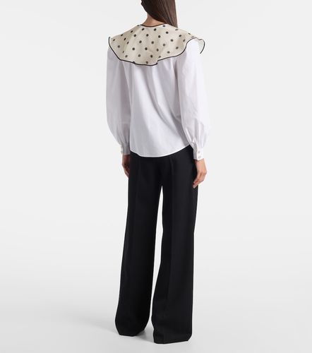 Camisa de popelín de algodón - Valentino - Modalova