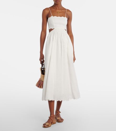 Midikleid Rhiannon aus Leinen - Zimmermann - Modalova