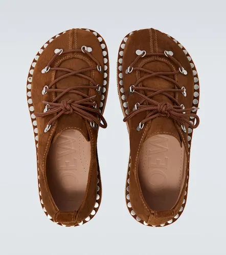 Stringate Rivet in suede con borchie - Loewe - Modalova