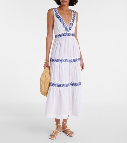 Besticktes Maxikleid Cannes aus Baumwolle - Heidi Klein - Modalova