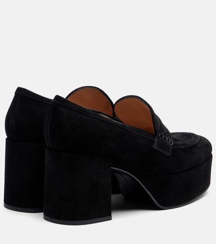 Jenna suede loafer pumps - Gianvito Rossi - Modalova