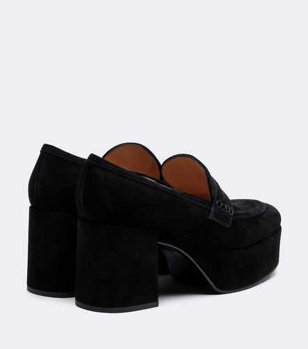 Jenna suede loafer pumps - Gianvito Rossi - Modalova