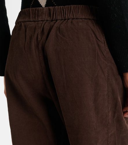Pantalones rectos Laney de algodón - Velvet - Modalova