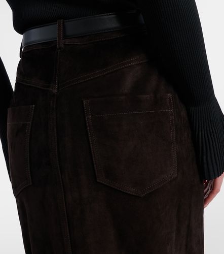 Self-Portrait Suede midi skirt - Self-Portrait - Modalova