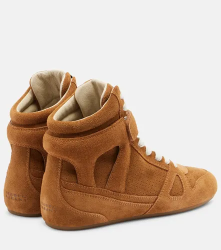 Senny suede high-top sneakers - Isabel Marant - Modalova