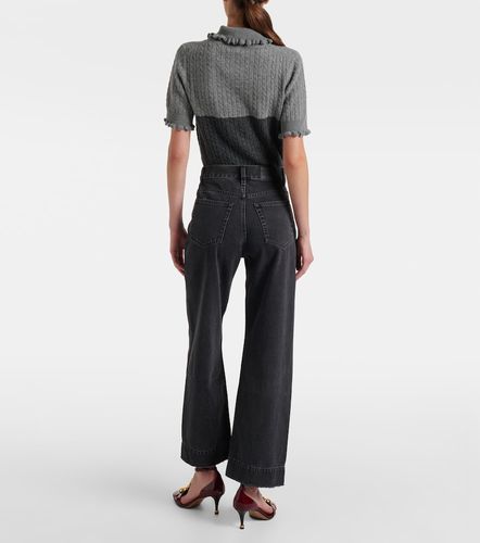 Chloé Jeans cropped a gamba larga e vita alta - Chloe - Modalova