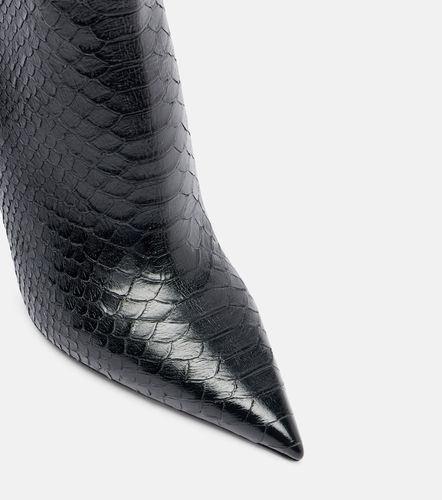Vera 105 snake-effect leather ankle boots - Paris Texas - Modalova