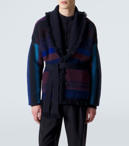 X Alanui cárdigan en mezcla de cachemir a rayas - Giorgio Armani - Modalova