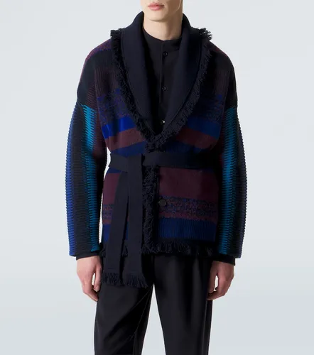 X Alanui cashmere-blend cardigan - Giorgio Armani - Modalova