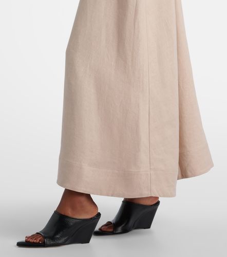 Asceno Maxikleid Capri aus Leinen - Asceno - Modalova