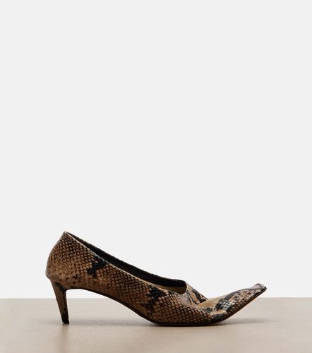 Marlene snake-effect leather pumps - Khaite - Modalova