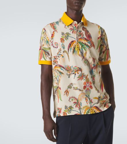 Etro Polo de piqué de algodón - Etro - Modalova