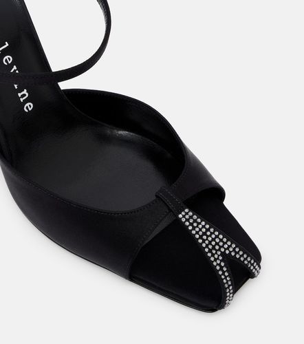 Hidden Gem embellished satin mules - Herbert Levine - Modalova