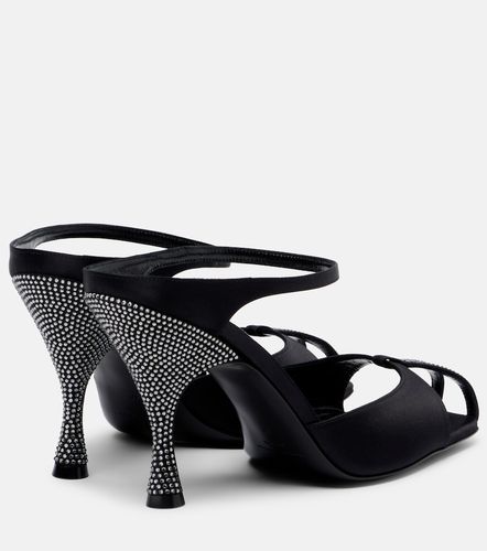 Hidden Gem embellished satin mules - Herbert Levine - Modalova