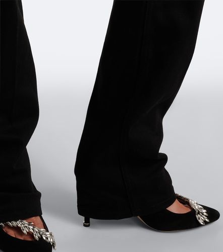 Jeans rectos de tiro alto - Balenciaga - Modalova