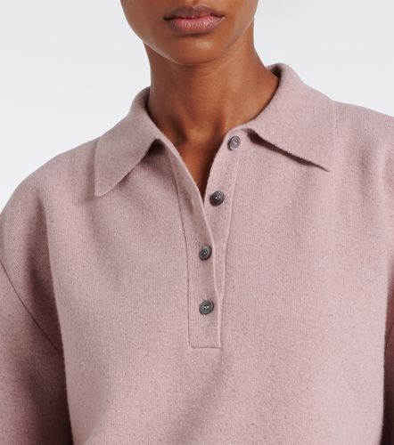 Knitted wool-blend polo sweater - Rohe - Modalova