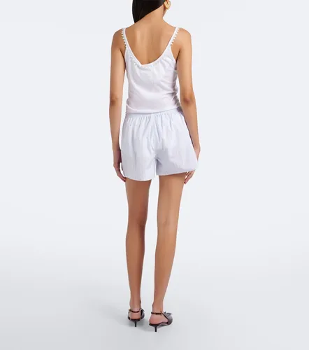 Amelo striped cotton poplin shorts - Jacquemus - Modalova