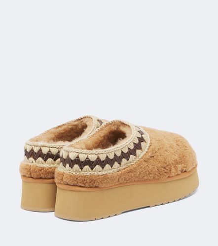 Mou Plateau-Mules aus Shearling - Mou - Modalova