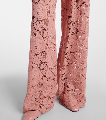 Pantalones anchos de encaje - Dolce&Gabbana - Modalova
