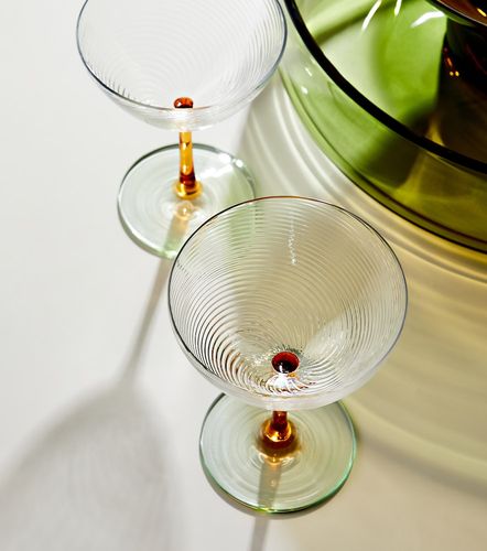 Set de 2 copas de cóctel de vidrio - NasonMoretti - Modalova