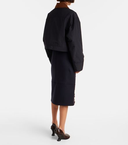 Plan C Giacca cropped in twill - Plan C - Modalova