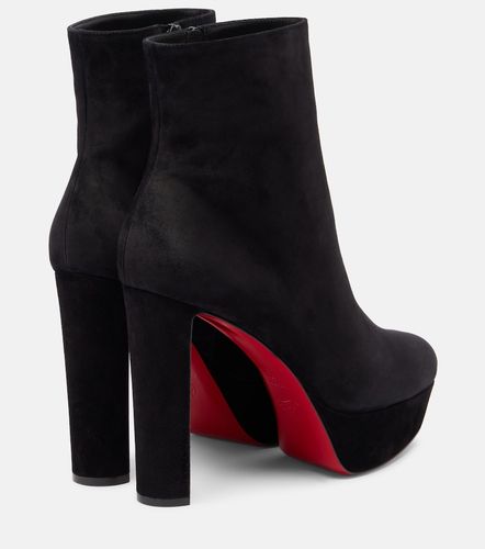 Ankle Boots Loo Booty 130 aus Veloursleder - Christian Louboutin - Modalova
