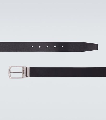 Reversible Saffiano and leather belt - Prada - Modalova