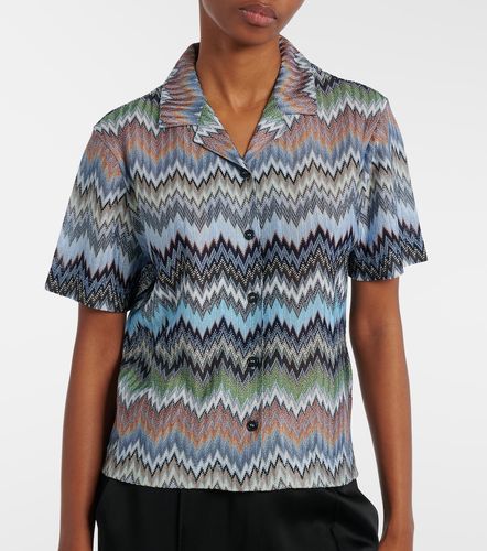 Camicia a zig-zag con intarsi - Missoni - Modalova