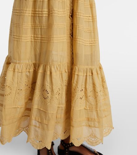 Marant Etoile Abito lungo in cotone - Marant Etoile - Modalova