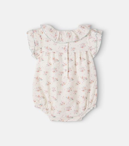 Bebé - body de algodón floral con volantes - C'era Una Volta - Modalova