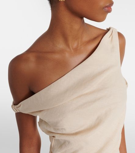 Roma asymmetric linen maxi dress - Faithfull - Modalova