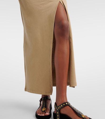 Vestido midi Nadela de jersey de algodón - Isabel Marant - Modalova