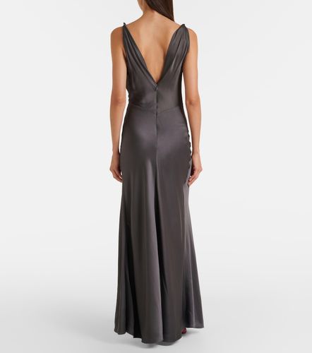 Robe Posy aus Satin - Victoria Beckham - Modalova