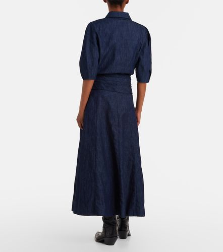 Midirock Zivan aus Denim - Gabriela Hearst - Modalova