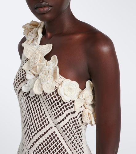 Abito lungo in crochet di cotone - JW Anderson - Modalova