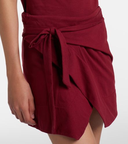 Falda envolvente Berenice de algodón drapeada - Isabel Marant - Modalova