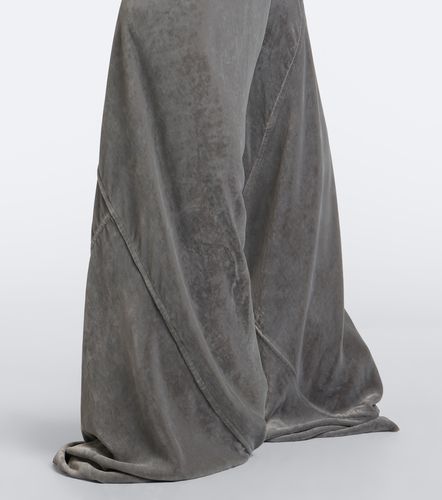 Rick Owens Weite Hose Bias aus Samt - Rick Owens - Modalova